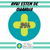 Avui dimarts dia 8 de novembre la nostra farmàcia està de guàrdia 24h. Estem oberts pel que necessitis.
📍Pere Martell, 5 –Tarragona
📞977 21 97 04
*
#farmaciaguardia #farmacia #tarragona
